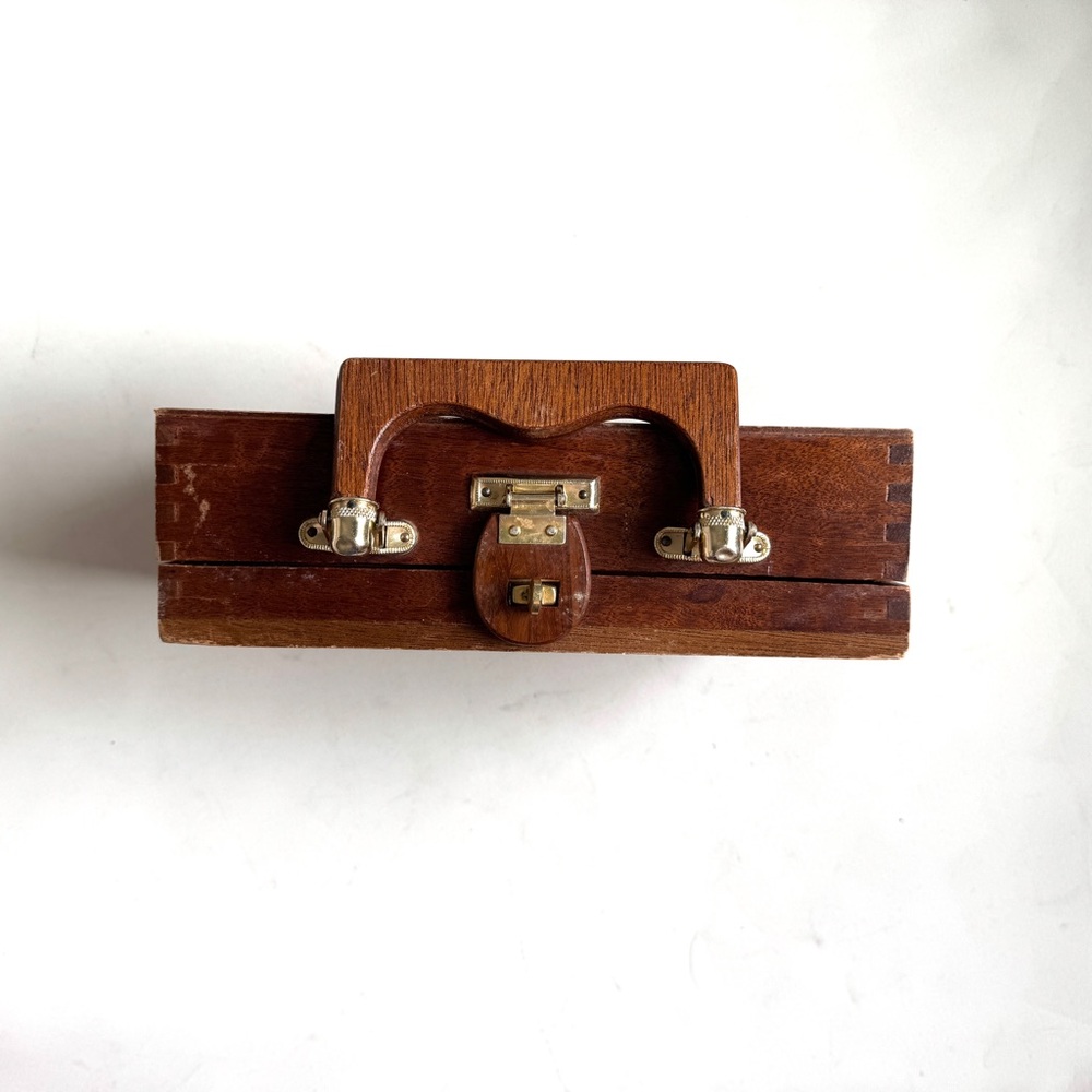 simon wooden purse - Picture 2 of 12